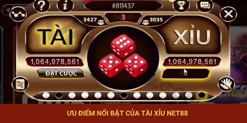 Lý do nên chọn tài xỉu NET88 ngay hôm nay